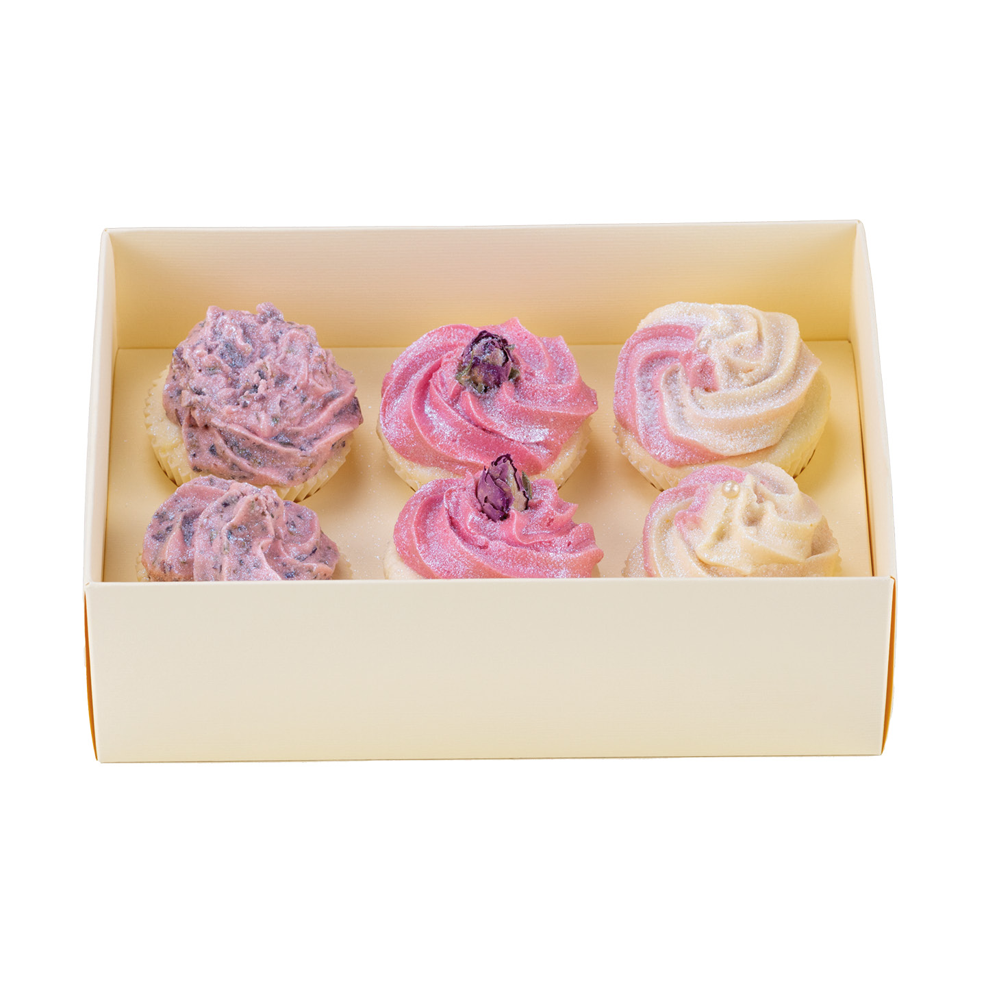 Geschenk Set Badecupcake Frozen Rose Geschenk Set Badecupcake Frozen Rose