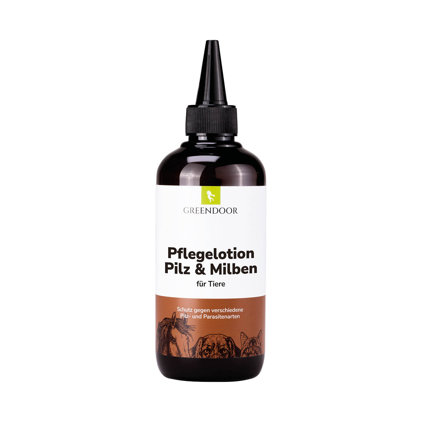 Pflegelotion Pilz und Milbe für Tiere