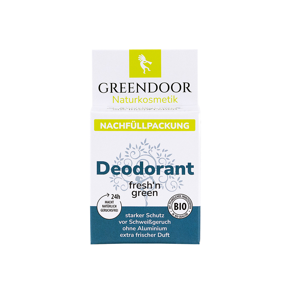 Deodorant Nachfüllpackung fresh'n green