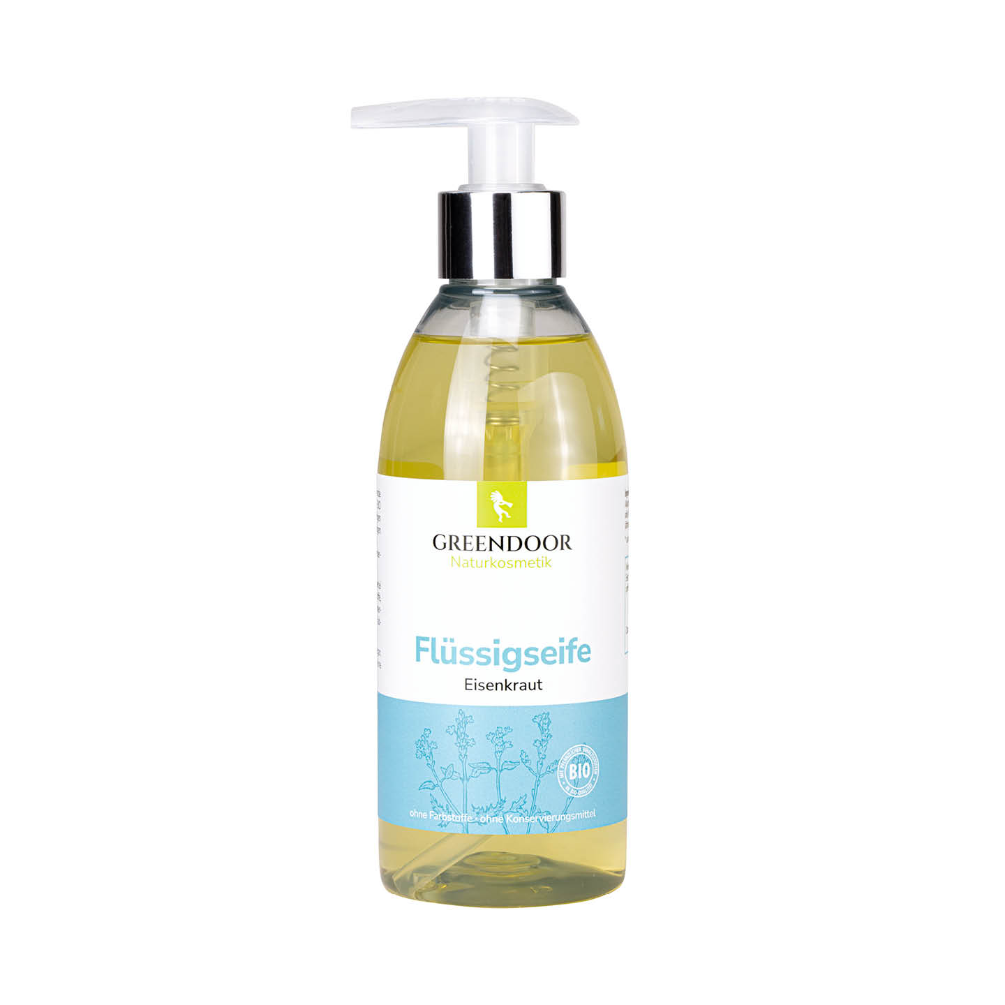Flüssigseife Eisenkraut Greendoor Flüssigseife Eisenkraut in der Pumpspenderflasche