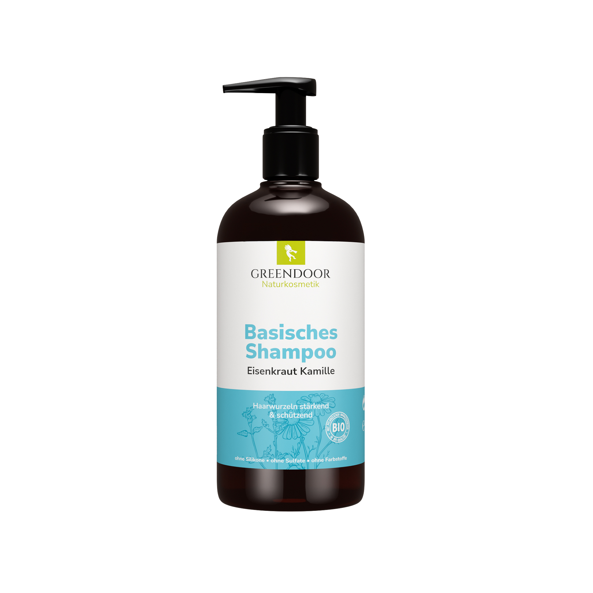 Basisches Shampoo Eisenkraut Kamille
