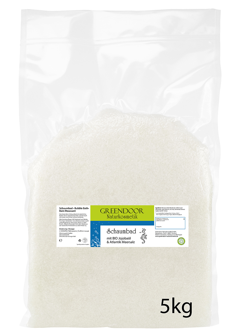 fünf Kilogramm Beutel Greendoor Schaumbad