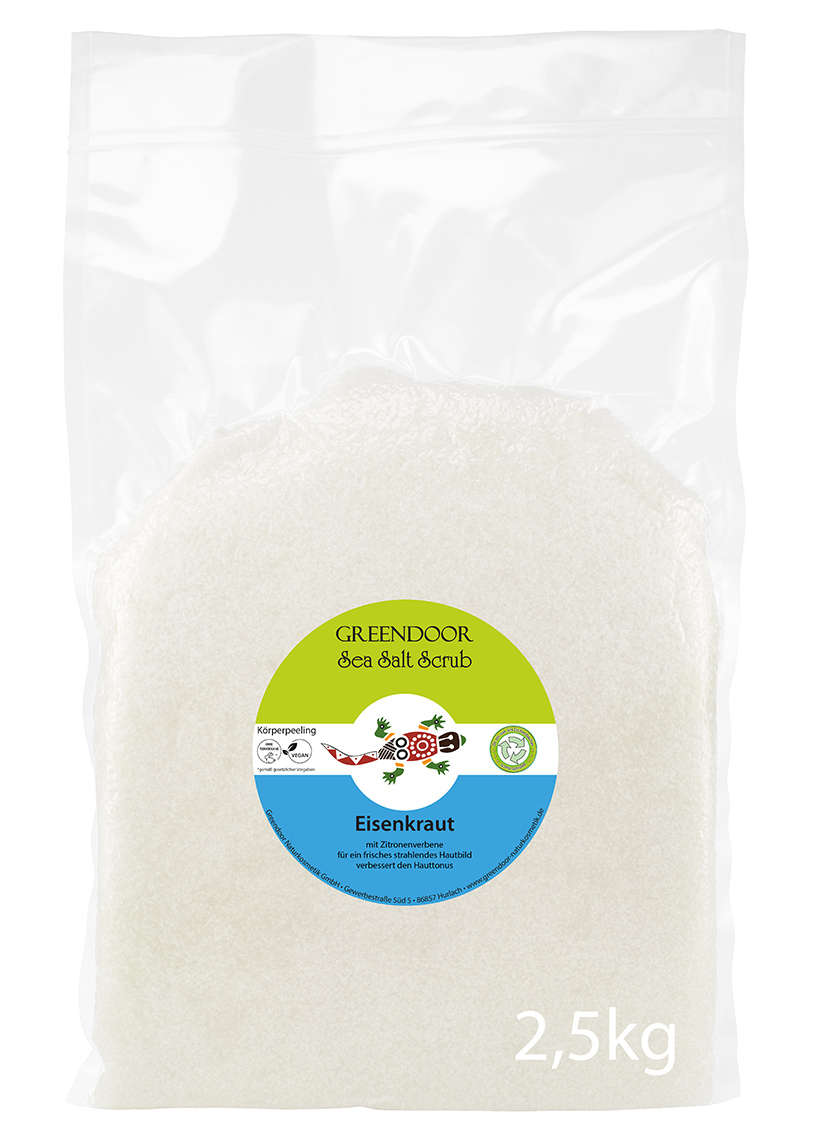 zweieinhalb Kilogramm Beutel Greendoor Scrub Eisenkraut