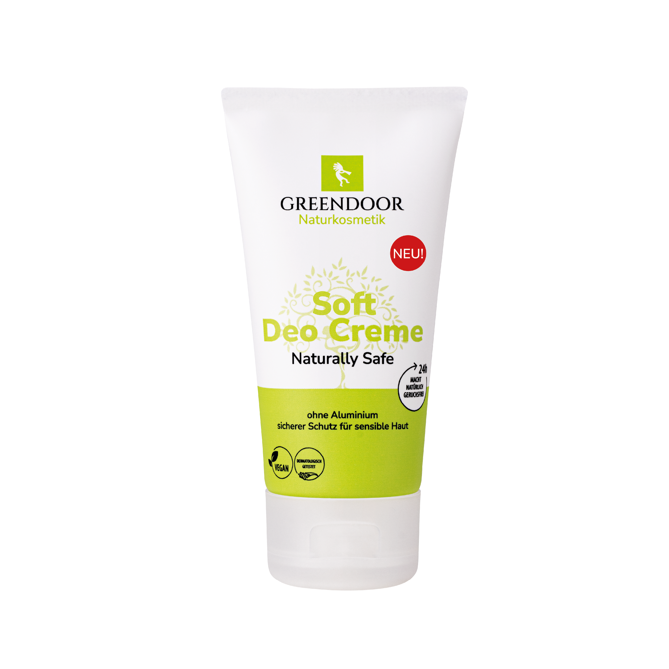 Soft Deo Creme in der Tube Naturally Safe Soft Deo Creme in der Tube Naturally Safe
