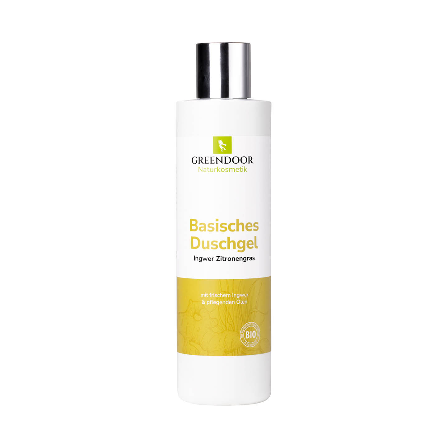 Flasche Greendoor Duschgel Ingwer Zitronengras
