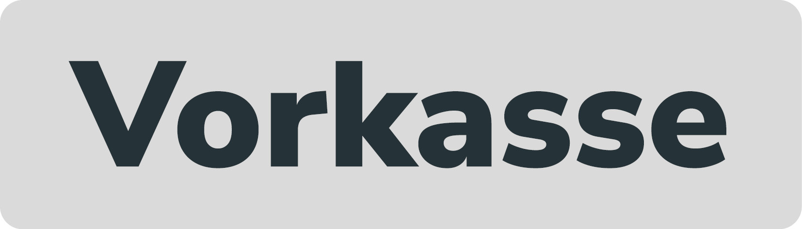 Vorkasse