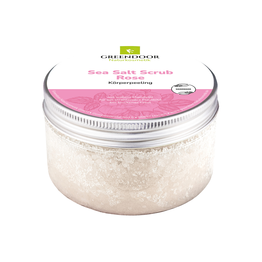 Sea Salt Scrub Rose Sea Salt Scrub Rose