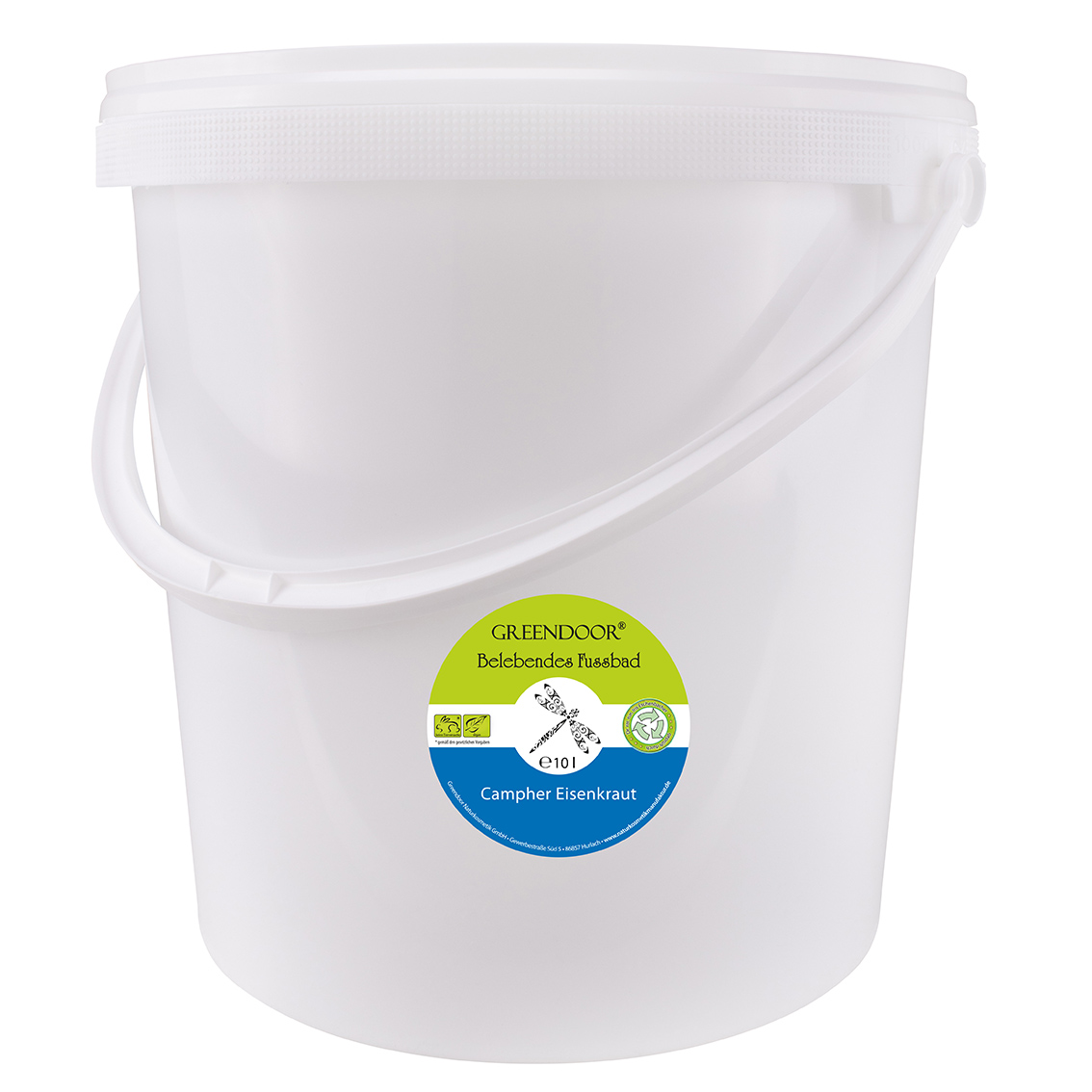 Eimer mit Greendoor Fußbad