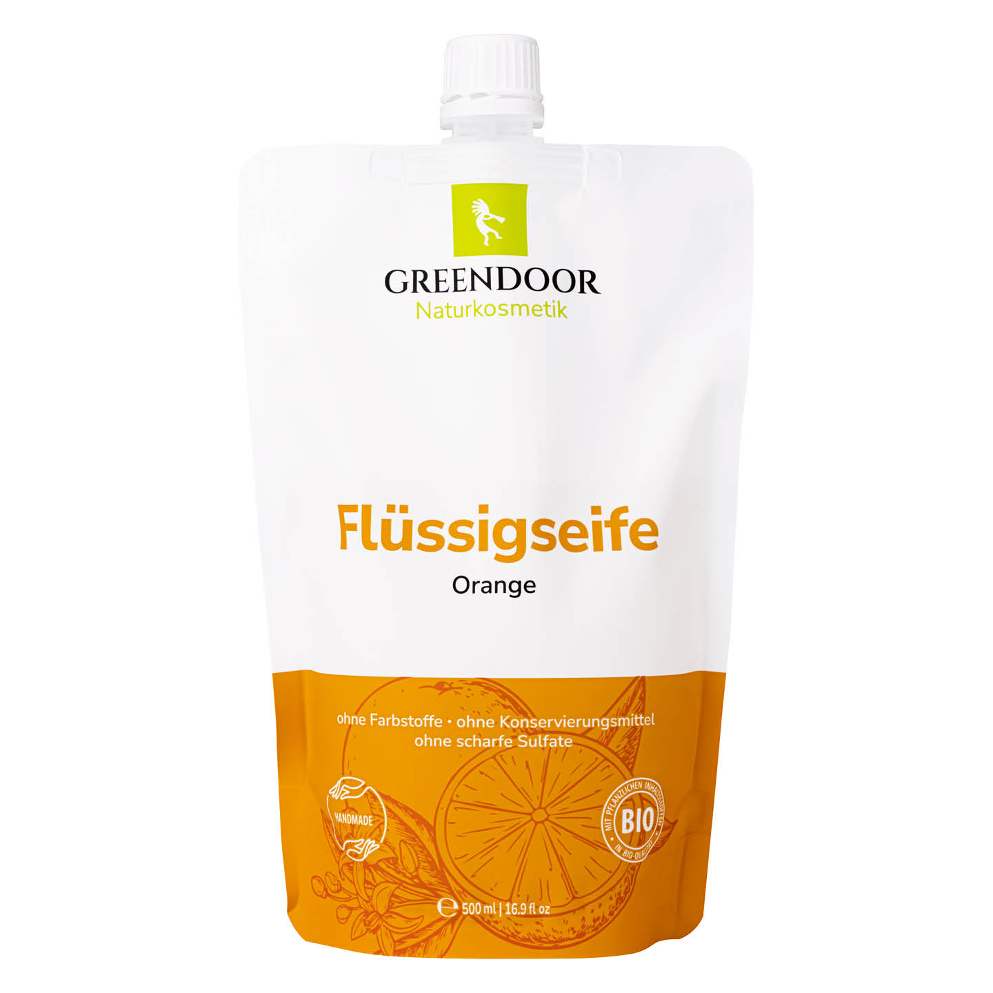 Flüssigseife Nachfüllpackung Orange Flüssigseife Nachfüllpackung Orange