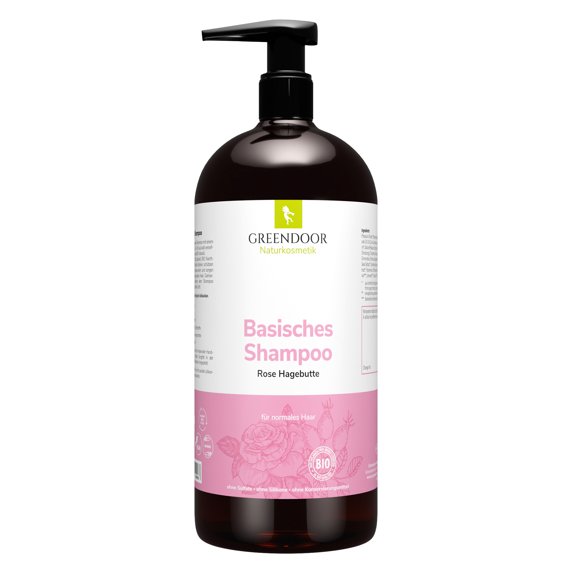 Basisches Shampoo XL Rose Hagebutte