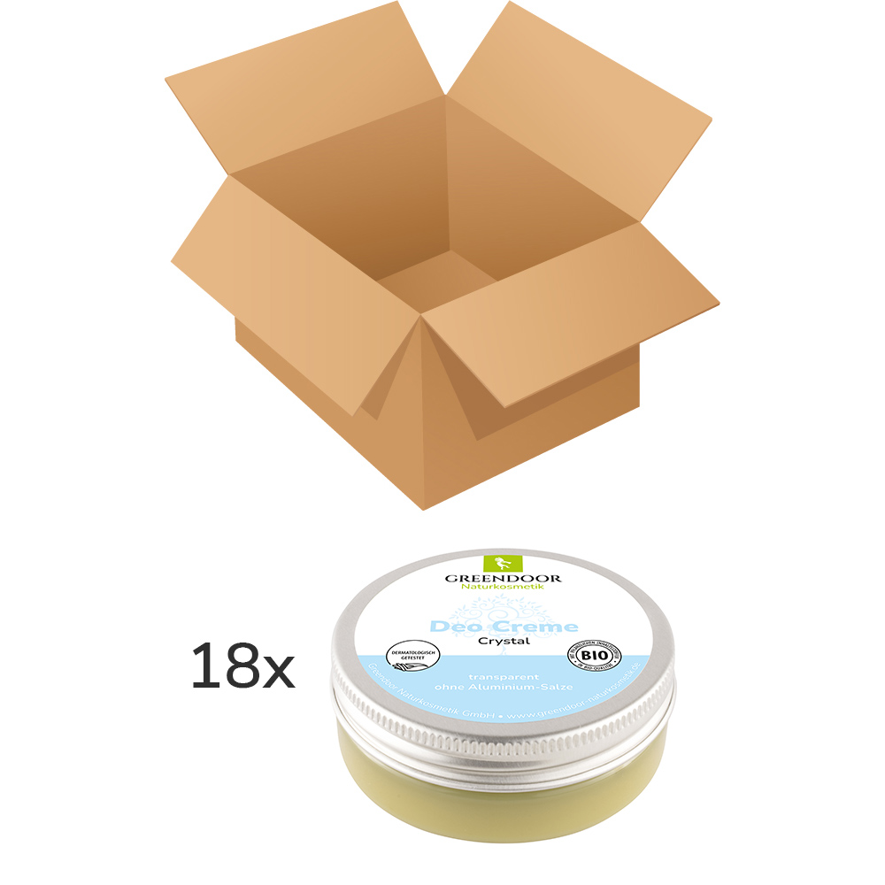 Deo Creme Crystal achtzehnerkarton