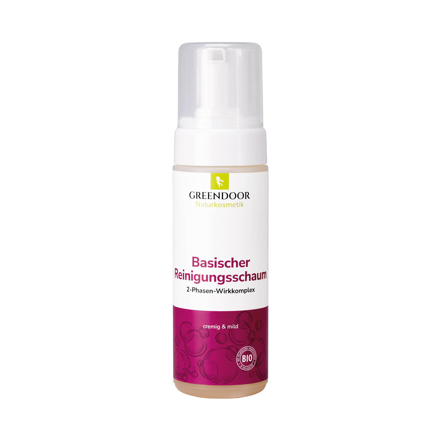 Greendoor Basischer Reinigungsschaum Flasche