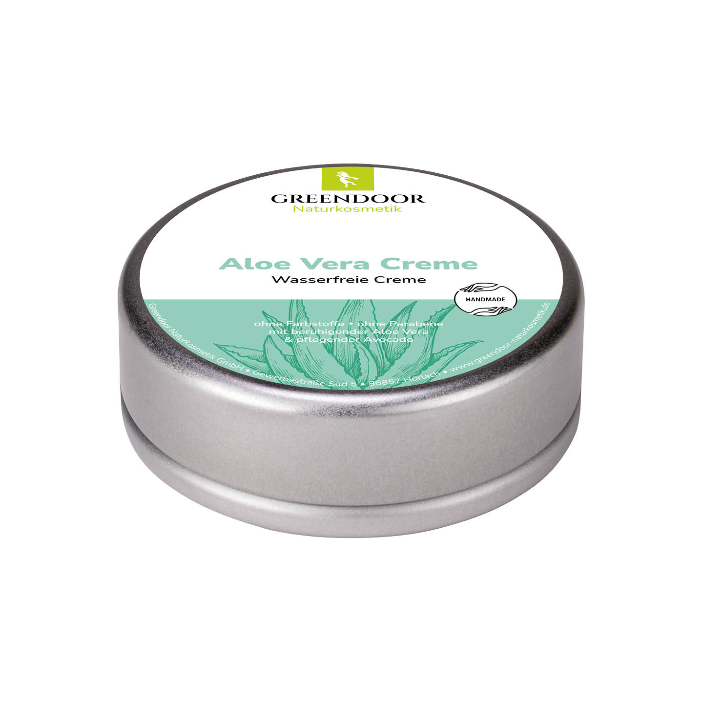 Wasserfreie Creme Aloe Vera von Greendoor